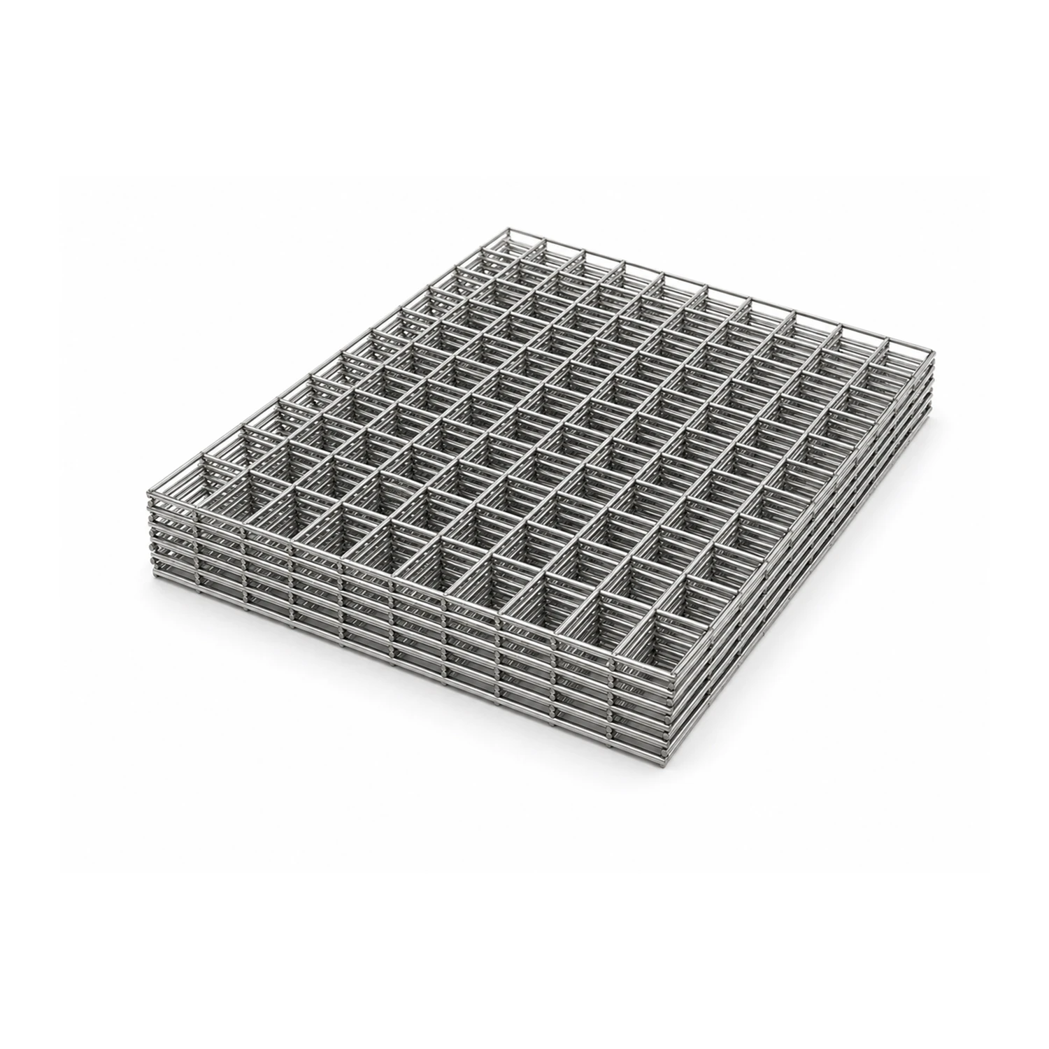 Stainless-steel welded panel illustration
